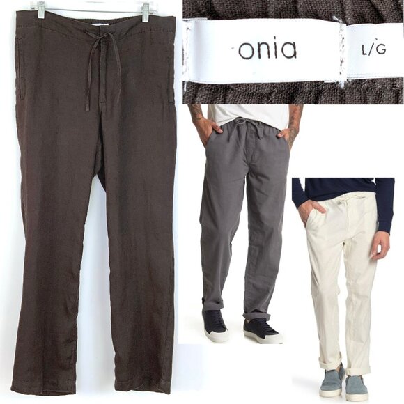 Onia Other - Onia Brown Drawstring Men’s Pants